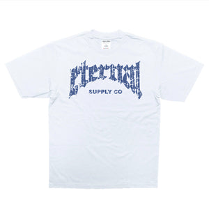 Vintage Logo Tee White/Blue
