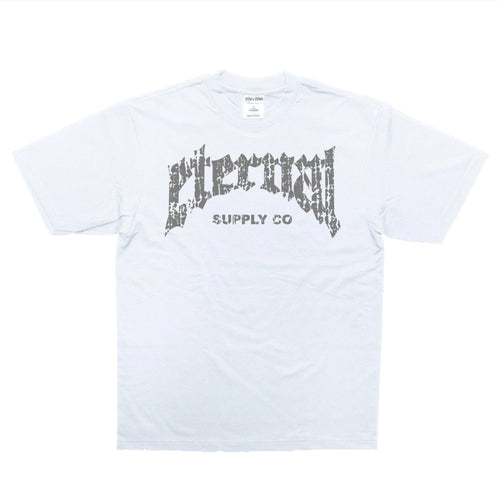 Vintage Logo Tee White/Grey