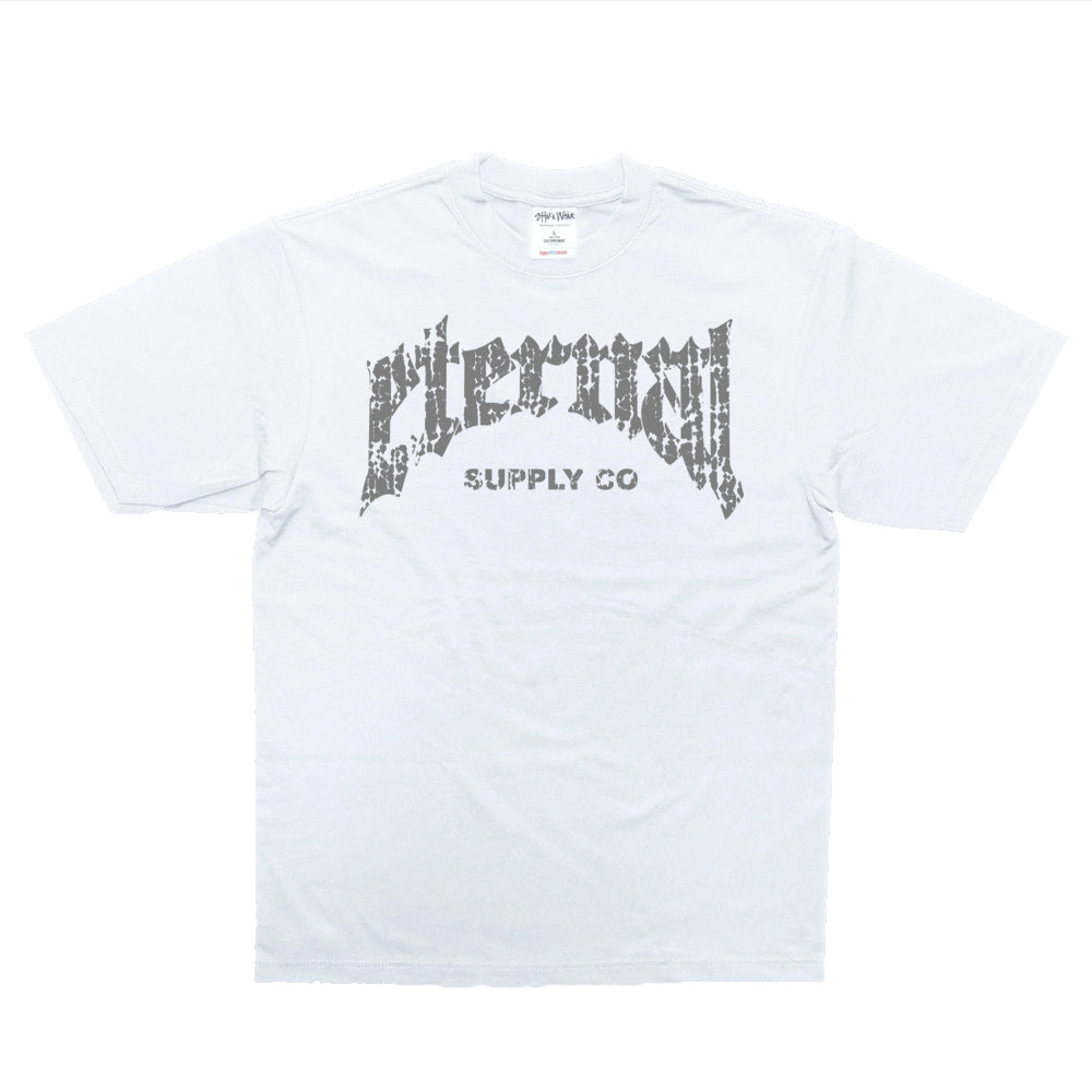 Vintage Logo Tee White/Grey