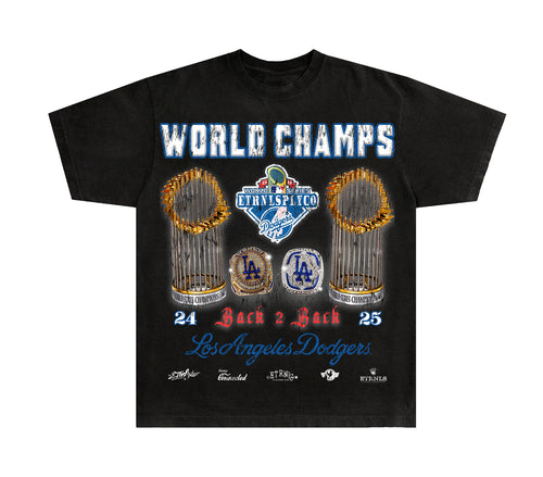 World Champs Tee Black
