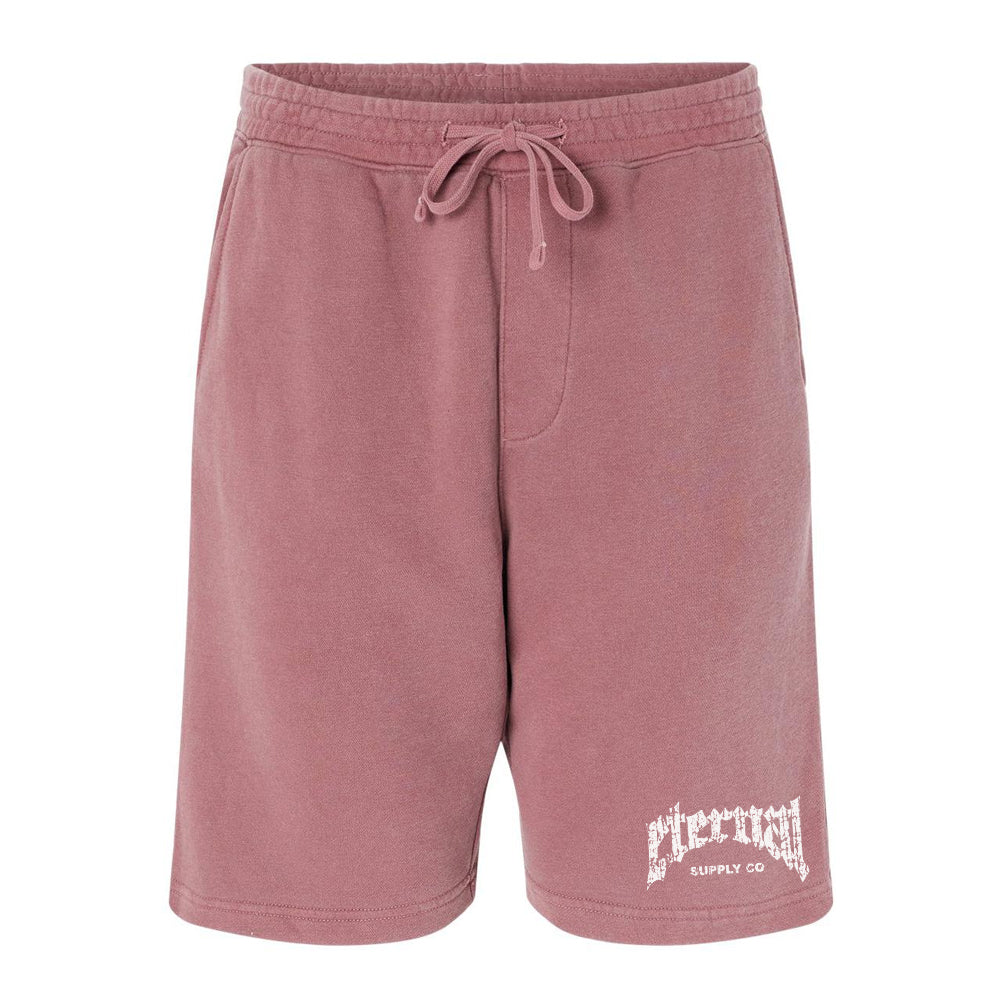 Vintage Logo Fleece Shorts Pigment Red